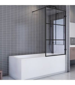 Badewannenaufsätze Dumont 01 - Festteil - Schwarz - Loft 1