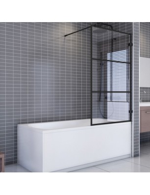 Badewannenaufsätze Dumont 01 - Festteil - Schwarz - Loft 1
