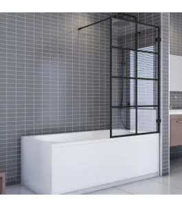 Badewannenaufsätze Dumont 01 - Festteil - Schwarz - Loft 2