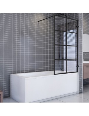 Badewannenaufsätze Dumont 01 - Festteil - Schwarz - Loft 2