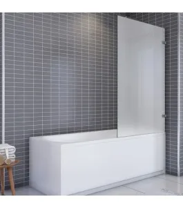 Badewannenaufsätze Delta 02 - aussenöffnend - Chrom - Satino