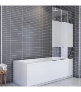 Badewannenaufsätze Delta 02 - aussenöffnend - Chrom - Blinds