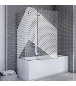 Badewannenaufsätze Delta 04 - aussenöffnend - Chrom - Bevels