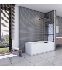 Badewannenaufsätze Dumont 01 - Festteil - Schwarz - Loft 1
