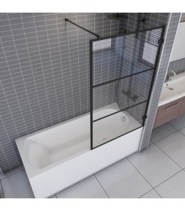 Badewannenaufsätze Dumont 01 - Festteil - Schwarz - Loft 1