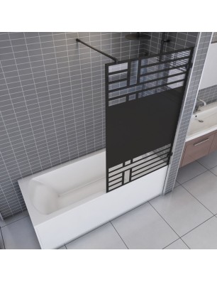 Badewannenaufsätze Dumont 01 - Festteil - Schwarz - Loft 5