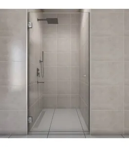 Duschtüren Emas 01 - Pendelband - Chrom - Klarglas