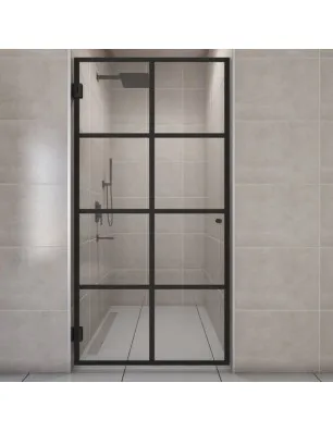 Duschtüren Escada 01 - Pendelband - Schwarz - Loft 2