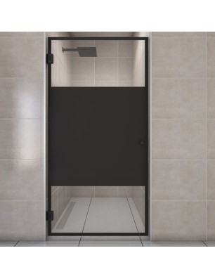 Duschtüren Escada 01 - Pendelband - Schwarz - Loft 3