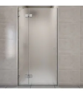 Duschtüren Evora 03 - aussenöffnend - Chrom - Satino