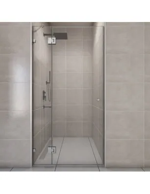 Duschtüren Emas 03 - Pendelband - Chrom - Klarglas