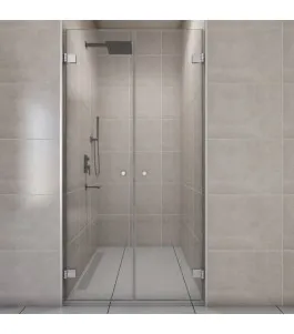 Duschtüren Evora 04 - aussenöffnend - Chrom - Klarglas