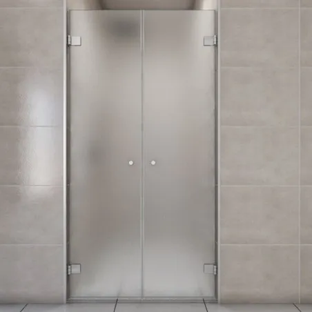 Duschtüren Evora 04 - aussenöffnend - Chrom - Satino