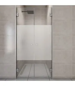 Duschtüren Emas 04 - Pendelband - Chrom - Blinds