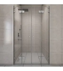 Duschtüren Evora 06 - aussenöffnend - Chrom - Klarglas