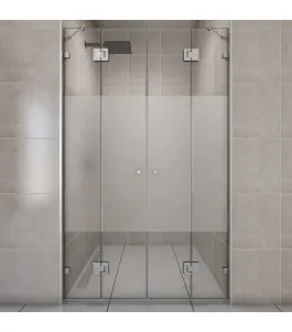 Duschtüren Emas 06 - Pendelband - Chrom - Blinds