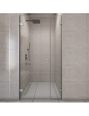Duschtüren Evora 08 - aussenöffnend - Chrom - Klarglas