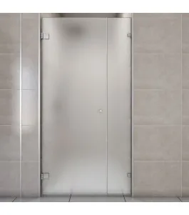 Duschtüren Evora 08 - aussenöffnend - Chrom - Satino