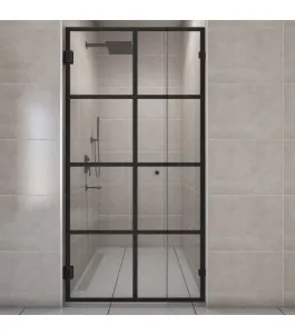 Duschtüren Escada 08 - Pendelband - Schwarz - Loft 2