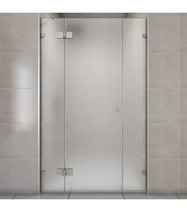 Duschtüren Evora 09 - aussenöffnend - Chrom - Satino