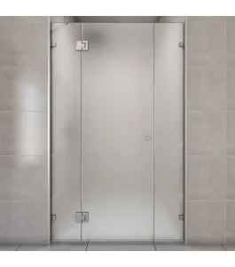 Duschtüren Emas 09 - Pendelband - Chrom - Satino