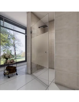 Duschtüren Emas 01 - Pendelband - Chrom - Blinds