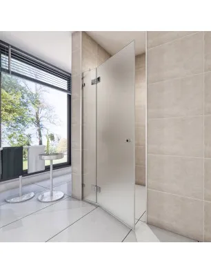 Duschtüren Evora 03 - aussenöffnend - Chrom - Satino