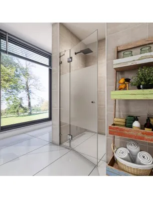 Duschtüren Emas 03 - Pendelband - Chrom - Blinds