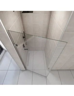 Duschtüren Evora 01 - aussenöffnend - Chrom - Klarglas