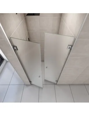 Duschtüren Emas 04 - Pendelband - Chrom - Satino