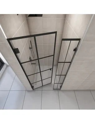 Duschtüren Escada 08 - Pendelband - Schwarz - Loft 2