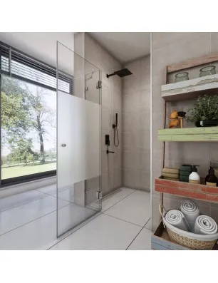 Duschtüren Emas 03 - Pendelband - Chrom - Blinds