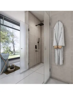 Duschtüren Emas 04 - Pendelband - Chrom - Satino