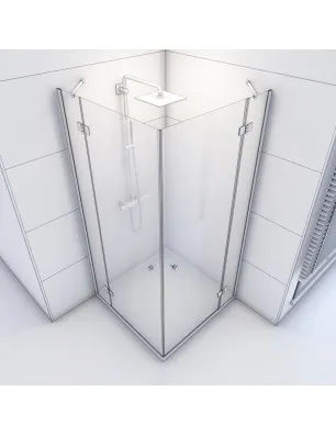 Eckdusche Duplis für ein modernes Zuhause