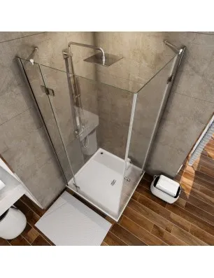 Eckdusche Angulli für ein modernes Zuhause