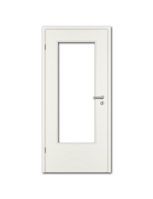 Türblatt Weisslack 9010 mit LA - Eckkante