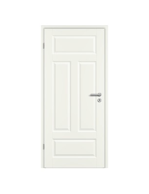 Türblatt STILE K1 Weisslack RAL 9010 - Rundkante