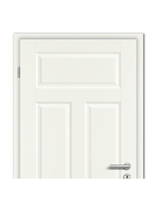 Türblatt STILE K1 Weisslack RAL 9010 - Rundkante