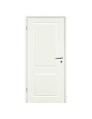 Türblatt STILE 2 Weisslack RAL 9010 - Rundkante