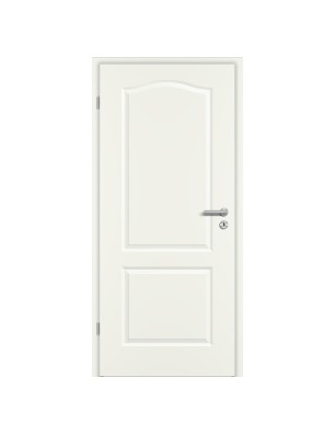 Türblatt STILE K2 Weisslack RAL 9010 - Rundkante