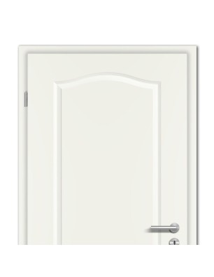 Türblatt STILE K2 Weisslack RAL 9010 - Rundkante