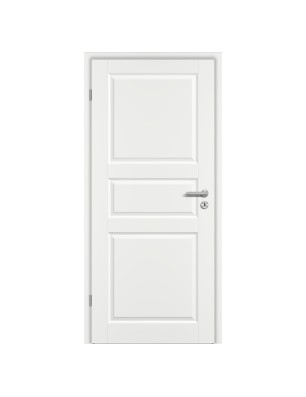 Türblatt STILE K3 Weisslack RAL 9016 - kleine Rundkante