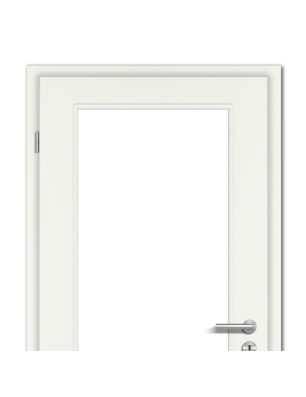 Türblatt STILE L2 Weisslack RAL 9010 - Rundkante
