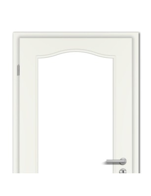 Türblatt STILE KL2 Weisslack RAL 9010 - Rundkante