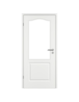 Türblatt STILE KL2 Weisslack RAL 9016 - kleine Rundkante