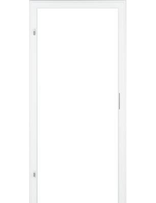 Türzarge Weisslack 9016 - 75 mm profiliert