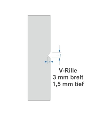 Türblatt LINE 12 Weisslack RAL 9016 - kleine Rundkante
