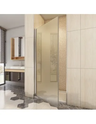 Duschtüren Cali 02 - Pendeltür - Chrom - Satino