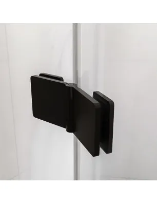 Duschtüren Crato 03 - Falttür - Schwarz - Satino