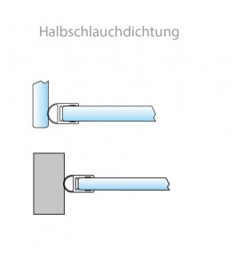 Halbschlauchdichtung